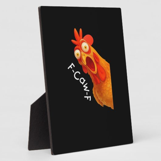 F-Caw-F Chicken Essential Minimal Clean Fotoplaat (Zijkant)