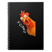 F-Caw-F Chicken Essential Minimal Clean Notitieboek (Voorkant)