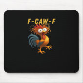 F-Caw-F-Chicken Essential Retro Classic Muismat (Voorkant)