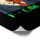 F-Caw-F Chicken Essential Simple Clean Poster (Hoek)