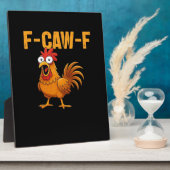 F-Caw-F-Chicken Essential Simple Design Fotoplaat (Zijkant)