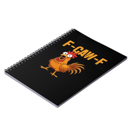 F-Caw-F-Chicken Essential Simple Design Notitieboek (Linkerzijde)