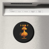 F-Caw-F Chicken Essential Trendy Art Magneet (Insitu (Vaatwasser))