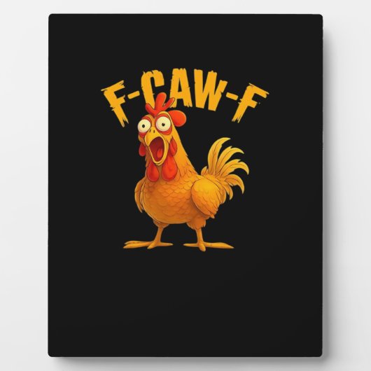 F-Caw-F-Chicken Essential Vintage Cool Fotoplaat (Voorkant)
