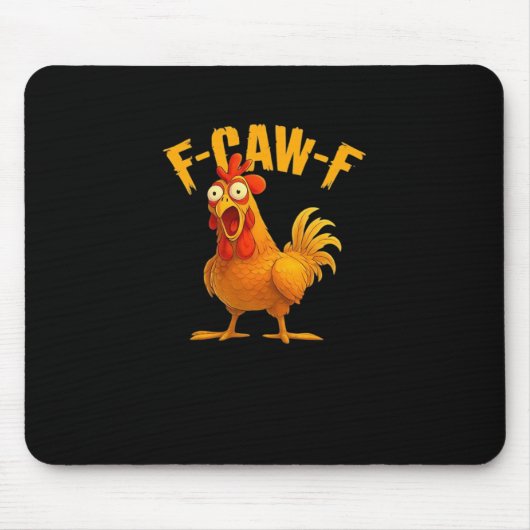 F-Caw-F-Chicken Essential Vintage Cool Muismat (Voorkant)