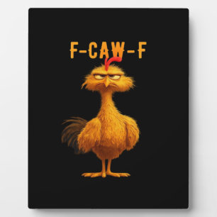 F-Caw-F-Chicken Essentieel Minimaal Schoon Fotoplaat