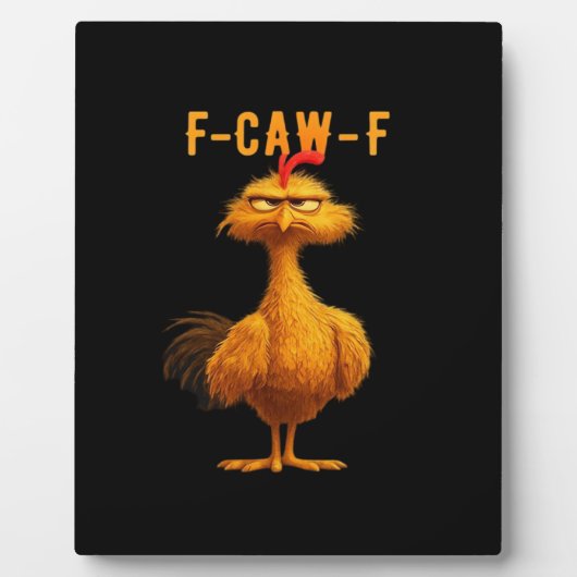 F-Caw-F-Chicken Essentieel Minimaal Schoon Fotoplaat (Voorkant)