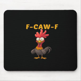 F-Caw-F-Chicken Essentiële Klassieke Esthetische U Muismat
