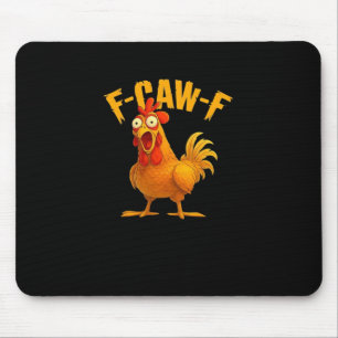 F-Caw-F-Chicken Essentiële Vintage Cool Muismat