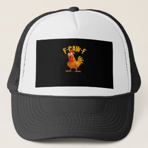 F-Caw-F-Chicken Essentiële Vintage Cool Trucker Pet