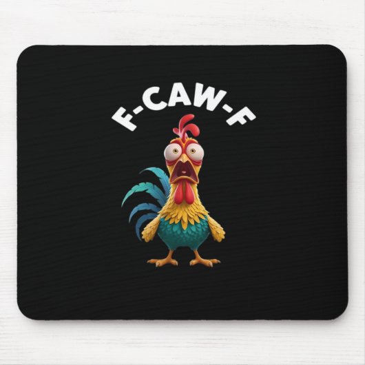 F-Caw-F Chicken F-Caw-F Chicken Classic Cool Uniqu Muismat (Voorkant)