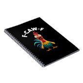F-Caw-F Chicken F-Caw-F Chicken Classic Cool Uniqu Notitieboek (Rechterzijde)