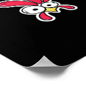 F-Caw-F Chicken Funny Poster (Hoek)