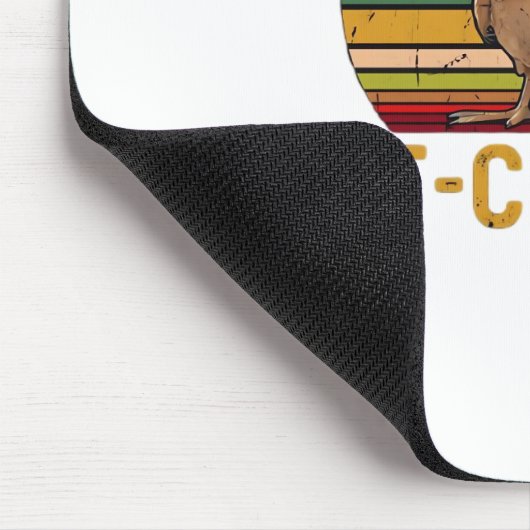 F-Caw-F Chicken Humor Essential Minimal Clean Muismat (Hoek)