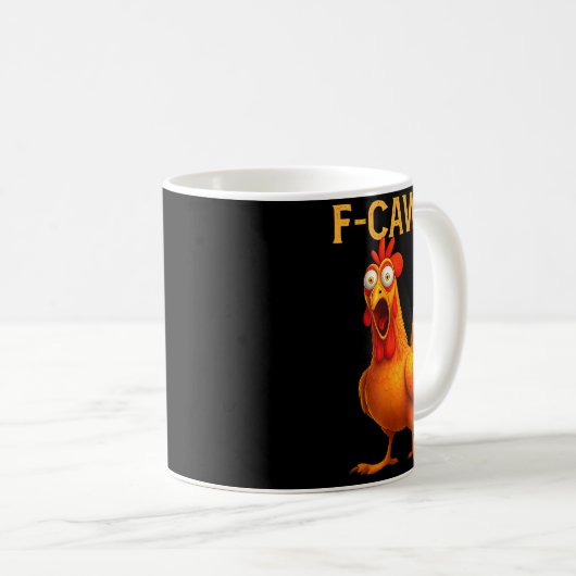 F Caw F Chicken  Koffiemok (Voorkant rechts)