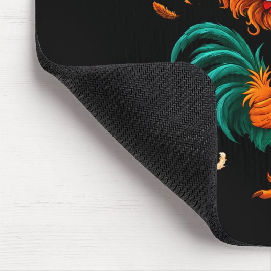 F-caw-f Chicken Quote Rooster Fcawf Funny Fawk Off Muismat (Hoek)