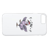 F-Caw-F Chicken Retro Classic Case-Mate iPhone Case (Achterkant (Horizontaal))