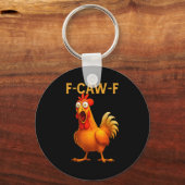 F Caw F Chicken Sleutelhanger (Voorkant)