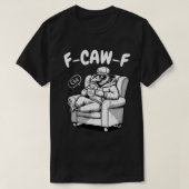 F-CAW-F Chill Raven - Grappige woordspeling T-shirt (Design voorkant)