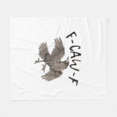 F-Caw-F Classic Aesthetic Casual Fleece Deken (Voorkant (Horizontaal))