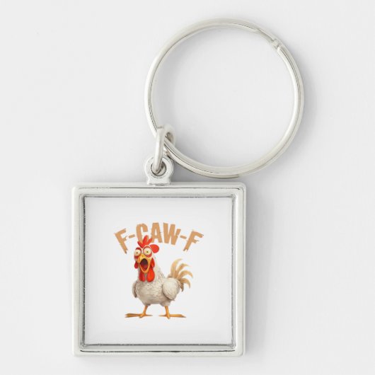 F-Caw-F Classic Aesthetic Style Sleutelhanger (Voorkant)