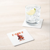 F-Caw-F Classic Basic Design Kartonnen Onderzetters (Insitu)