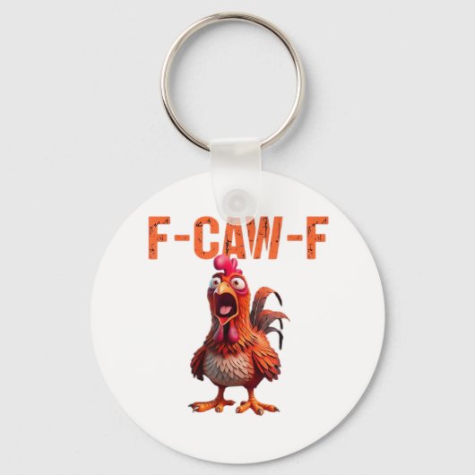 F-Caw-F Classic Basic Design Sleutelhanger (Voorkant)