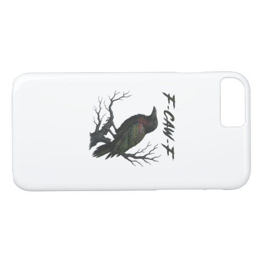 F-Caw-F Classic Cool Case-Mate iPhone Case (Achterkant (Horizontaal))