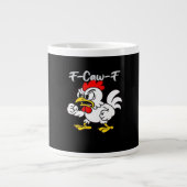F-Caw-F Classic Creative Casual Grote Koffiekop (Voorkant)
