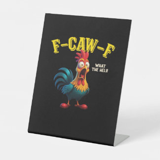 F Caw F Classic Design Reclamebord Met Voetstuk