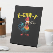 F Caw F Classic Design  Reclamebord Met Voetstuk (Insitu)