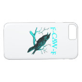 F-Caw-F Classic Funny Trendy Case-Mate iPhone Case (Achterkant (Horizontaal))