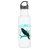 F-Caw-F Classic Funny Trendy Waterfles (Voorkant)