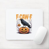 F-Caw-F Classic Halloween Raven Pumpkin Tee - Spoo Muismat (Met muis)