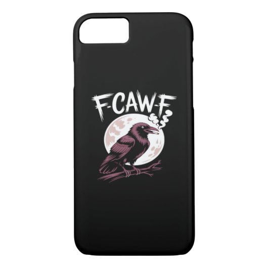 F-Caw-F Classic Minimal Clean Case-Mate iPhone Case (Achterkant)