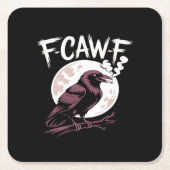 F-Caw-F Classic Minimal Clean Kartonnen Onderzetters (Voorkant)