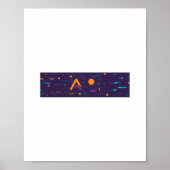 F-Caw-F Classic Minimal Clean Poster (Voorkant)