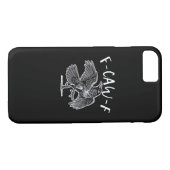 F-Caw-F Classic Retro Case-Mate iPhone Case (Achterkant (Horizontaal))