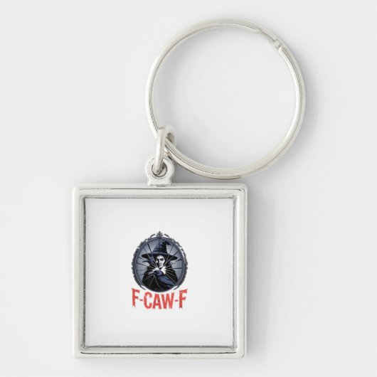 F-Caw-F Classic Retro Graphic Sleutelhanger (Voorkant)