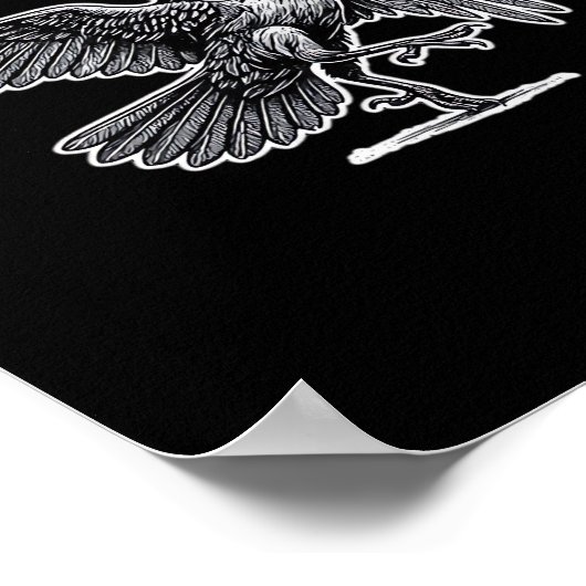 F-Caw-F Classic Retro Poster (Hoek)