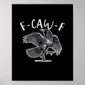 F-Caw-F Classic Retro Poster (Voorkant)