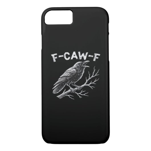 F-Caw-F Classic Retro Style Case-Mate iPhone Case (Achterkant)