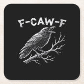 F-Caw-F Classic Retro Style Kartonnen Onderzetters (Voorkant)