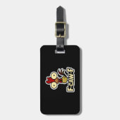 F-Caw-F Classic Vintage Graphic Bagagelabel (Voorkant verticaal)