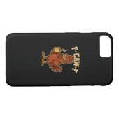 F-Caw-F Coffee Chicken Rooster Funny Bird Case-Mate iPhone Case (Achterkant (Horizontaal))