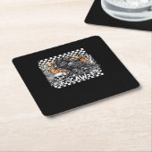 F-Caw-F Cool Retro Kartonnen Onderzetters (Schuin)