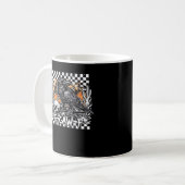 F-Caw-F Cool Retro Koffiemok (Voorkant links)