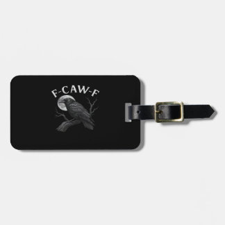 F-Caw-F Cool Uniek Bagagelabel