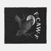 F-Caw-F Cool Uniek Fleece Deken (Voorkant (Horizontaal))