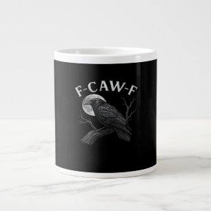 F-Caw-F Cool Uniek Grote Koffiekop